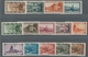 Deutsche Abstimmungsgebiete: Saargebiet: 1926-1935, Kleine Sammlung Auf Steckkarten, überwiegend Pos - Briefe U. Dokumente