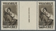 Deutsche Abstimmungsgebiete: Saargebiet: 1929, "10 Fr. Volkshilfe Als Zwischenstegpaar", Postfrische - Cartas & Documentos
