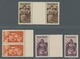 Delcampe - Deutsche Abstimmungsgebiete: Saargebiet: 1934, "Volkshilfe Als Zwischenstegpaare", Postfrische Einhe - Cartas & Documentos
