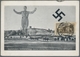 Deutsche Abstimmungsgebiete: Saargebiet: 1935, Volksabstimmung, Bildseitig Frankierte Propagandakart - Cartas & Documentos