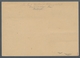 Deutsche Abstimmungsgebiete: Saargebiet: 1931, Katapult Nordatlantik, Zuleitung SAARGEBIET, Karte Ab - Cartas & Documentos