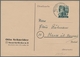 Delcampe - Saarland (1947/56): 1947, "Saar I", Kleine Zusammenstellung Von Neun Augenscheinlich Portorichtigen - Cartas & Documentos