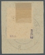 Saarland (1947/56): 1947, "Urdruck"-Ausgabe Komplett Auf Luxusbriefstücken, Einheitlich Mit Aufrecht - Cartas & Documentos