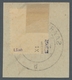 Delcampe - Saarland (1947/56): 1947, "Urdruck"-Ausgabe Komplett Auf Luxusbriefstücken, Einheitlich Mit Aufrecht - Cartas & Documentos