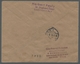 Saarland (1947/56): 1947, "10 C. Auf 2 Pfg. Urdruck" Als MiF Auf R-Brief Von ST. INGBERT (SAAR) B 14 - Covers & Documents
