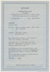 Saarland (1947/56): 1947, "10 Fr. Auf 50 Pfg. Urdruck" Als Portorichtige MiF Mit Mi. 228 Z I/I Und I - Cartas & Documentos