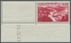 Saarland (1947/56): 1948, "Flugpost Saar III Mit Druckdatum", Postfrische Eckrandwerte, Der Höchstwe - Covers & Documents