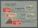 Saarland (1947/56): 1948,25 Fr. Flugpostmarke 2x In Mif. Mit 2x 5 Fr. Saar IV, Auf Einschreiben-Nach - Covers & Documents