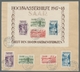 Saarland (1947/56): 1948, "Hochwasserhilfe", Satz Und Blockpaar Je Mit Ersttagsstempel METTLACH (SAA - Cartas & Documentos