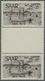 Saarland (1947/56): 1948, "Hochwasserhilfe Als Zwischenstegpaare", Postfrische Einheiten In Tadellos - Cartas & Documentos