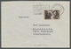 Saarland (1947/56): 1951, "50 Fr. Volkshilfe" Als Portorichtige EF Auf Brief Mit Seltenem Maschinen- - Cartas & Documentos