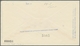 Saarland (1947/56): 1955, Volkshilfe 1953 Auf Lufthansa-Erstflugbrief, In Dieser Form Zum Glück Sehr - Cartas & Documentos