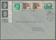 Delcampe - Dt. Besetzung II WK - Estland: 1941-1942, Partie Von 5 Briefen Mit Mi.Nr. 2x In Mischfrankatur Mit O - Occupation 1938-45