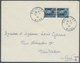 Dt. Besetzung II WK - Frankreich - Dünkirchen: 1940, "50 C. Blau", Senkrechtes Paar Mit Aufdruck Als - Ocupación 1938 – 45