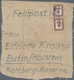 Feldpostmarken: 1943, Tunis, Feldpostpäckchen-Zulassungsmarke, Hellgraugelbes, Dickes Papier, Zwei S - Other & Unclassified