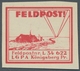 Feldpost 2. Weltkrieg: 1944, Partie Von 5 Verschiedenen Tadellos Erhaltenen Vignetten Der Feldpost M - Other & Unclassified