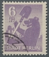 Sowjetische Zone - Berlin Und Brandenburg: 1945, "6 Pfg. Berliner Bär Mittelbläulichviolett", Sauber - Otros & Sin Clasificación