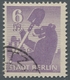 Sowjetische Zone - Berlin Und Brandenburg: 1945, "6 Pfg. Berliner Bär Mittelbläulichviolett", Sauber - Other & Unclassified