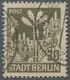 Sowjetische Zone - Berlin Und Brandenburg: 1945, "30 Pfg. Bräunlicholiv Auf Graurosa Getöntem Papier - Otros & Sin Clasificación