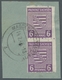 Sowjetische Zone - Provinz Sachsen: 1945, Wappenausgabe 6 Pfennig Mit Unregelmäßger Postmeistertrenn - Otros & Sin Clasificación
