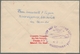DDR: 1955, "Engels", Die Einzelmarken Aus Block 13 Sauber Gestempelt Auf Erstflugbrief Der Deutschen - Covers & Documents