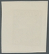 DDR: 1956 (ca.), 3 Verschiedenfarbige Ungezähnte Entwürfe Für Eine Nichtverausgabte Luftpostmarke Au - Covers & Documents
