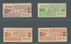 DDR - Dienstmarken B (Verwaltungspost A / Zentraler Kurierdienst): 1960, "Unverausgabte", Vier Postf - Sonstige & Ohne Zuordnung