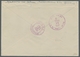 Berlin: 1949, "Stephan"-Satz 7 Werte Kpl. In Tadelloser Erhaltung Entwertet "Lübeck 1 12.7.50" Auf E - Unused Stamps