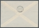 Berlin: 1950, Philharmonie, 30 Pf Als Waager. Dreierstreifen Auf Portoger. Luftpost R-Brief Von Helg - Unused Stamps