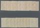 Bundesrepublik Deutschland: 1949, Wohlfahrt, Helfer Der Menschheit, 10 Einwandfrei Postfrische Sätze - Cartas & Documentos