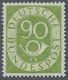 Delcampe - Bundesrepublik Deutschland: 1951, "Posthorn", Postfrischer Satz In Der Für Diese Ausgabe Normalen Zä - Cartas & Documentos