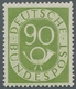 Delcampe - Bundesrepublik Deutschland: 1951 Postfrischer Kplt. Posthornsatz Gepr. Schlegel BPP, Die Drei Hauptw - Covers & Documents