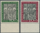 Bundesrepublik Deutschland: 1951, Marienkirche, Kompl. Satz, Dabei Die 20+5 Pf Mit Plattenfehler I " - Covers & Documents