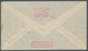 Bundesrepublik Deutschland: 1951, "NBA", Je Als Waag. Paar Auf Flug-FDC Nach Newark In Guter Erhaltu - Cartas & Documentos