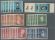 Bundesrepublik Deutschland: 1952, Kpl. Jahrgang Zwischen 8 Und 20 Mal Postfrisch Auf Stecktafeln, Mi - Cartas & Documentos