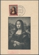 Bundesrepublik Deutschland: 1952, "Mona Lisa" Auf Ersttags-Maximumkarte. Sehr Schöne Bildwiedergabe, - Cartas & Documentos