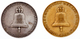 Medaillen Deutschland: OLYMPISCHE SPIELE 1936; Partie Mit Einer Silbernen Und Einer Bronzenen Medail - Other & Unclassified