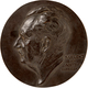 Medaillen Deutschland - Personen: MAX LENZ; 1930, Sehr Guterhaltene Größere Bronzegußmedaille (Durch - Otros & Sin Clasificación