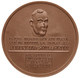 Medaillen Deutschland - Personen: SCHLAGETER; 1933, Große Braune Porzellanmedaille (Durchmesser Ca. - Other & Unclassified