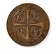 Medaillen - Religion: GOLDENE HOCHZEIT; Tadellos Erhaltene Bronzemedaille Im Originaletui Zur Golden - Unclassified