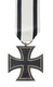 Orden & Ehrenzeichen: PREUSSEN; 1914-1924, "Eisernes Kreuz 2.Klasse" Am Nichtkämpferband (Nimmergut - Otros & Sin Clasificación