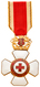 Orden & Ehrenzeichen: DANZIG; Vergoldetes Ehrenzeichen Des Roten Kreuzes 1.Modell Ohne Hakenkreuz (b - Other & Unclassified