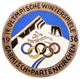 Orden & Ehrenzeichen: OLYMPISCHE SPIELE; 1936, Emaliertes Ansteckabzeichen Mit Text "IV.Olympische W - Other & Unclassified