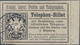 Bayern - Telefon-Billets: Telephon-Billetts, TB 5, 11, 13, 14, 15, 16, 18 (5) 19, 20, 21, 21 Viererb - Other & Unclassified