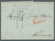 Delcampe - Hamburg - Marken Und Briefe: 1821-1865, Partie Mit 5 Vorphilabriefen, Davon 2 Vom Thurn Und Taxische - Hambourg