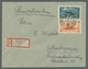 Delcampe - Deutsche Abstimmungsgebiete: Saargebiet: 1927-1934, Partie Von Etwa 110 Belegen Welche Mit Werten De - Cartas & Documentos