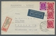 Delcampe - Bundesrepublik Deutschland: 1951-1954, Sammlung Von 24 Belegen Mit Einheiten Der Posthornserie In Ei - Cartas & Documentos