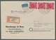 Delcampe - Bundesrepublik Deutschland: 1951-1954, Sammlung Von 24 Belegen Mit Einheiten Der Posthornserie In Ei - Cartas & Documentos