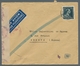 Delcampe - Belgien: 1944, 12 Briefe An Das "Office Palästinien" In Der Schweiz Welche Alle Deutsche Zensuren Au - Cartas & Documentos