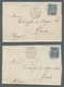 Frankreich: 1878-1880, Partie Von 38 Briefen Nach Gand/Belgien Wobei Der Hauptteil Mit Mi.Nr. 78 Fra - Used Stamps